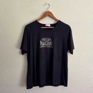Vintage Graphic Tee Black XL - Fashion Land